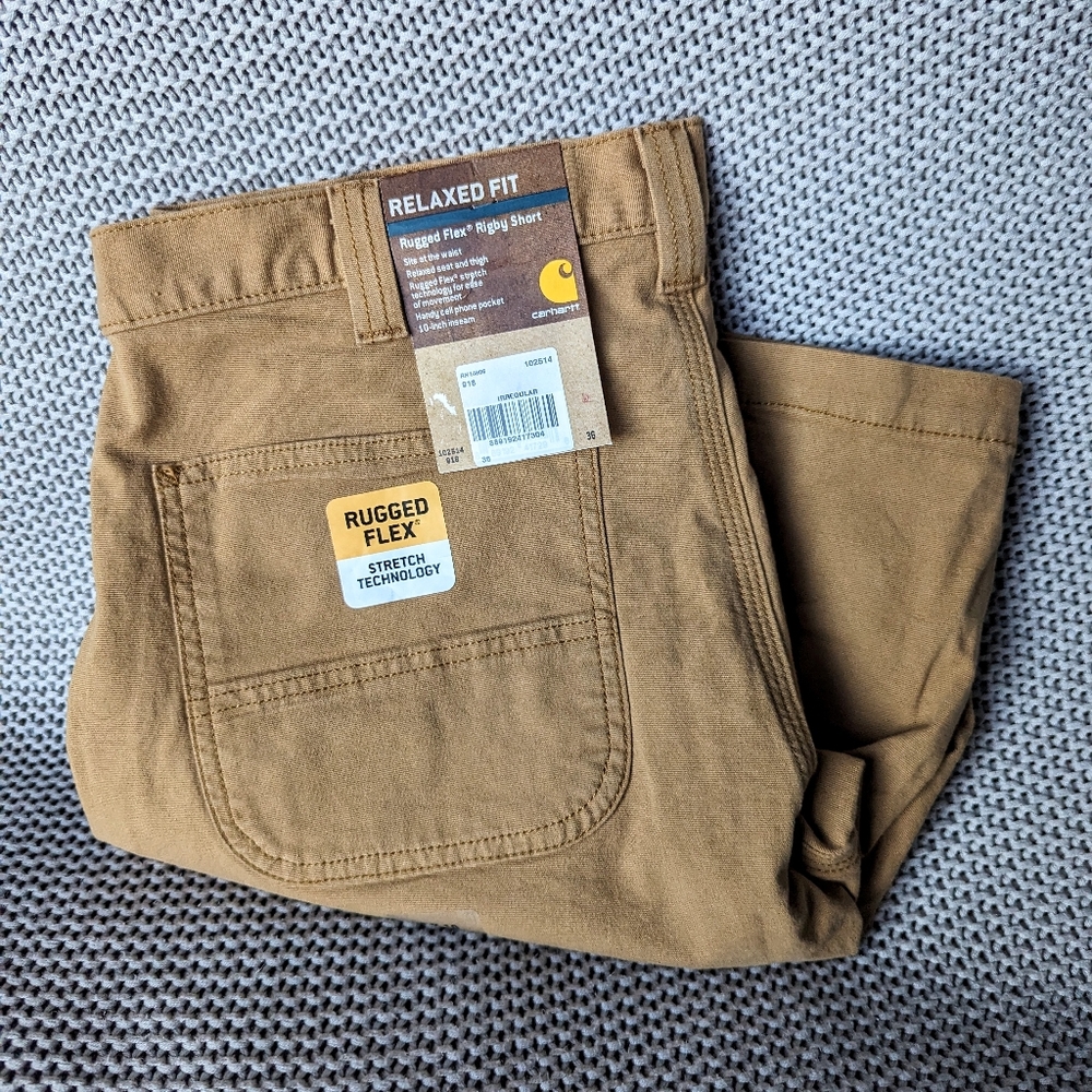 Carhartt Rugged Flex Canvas Work Short